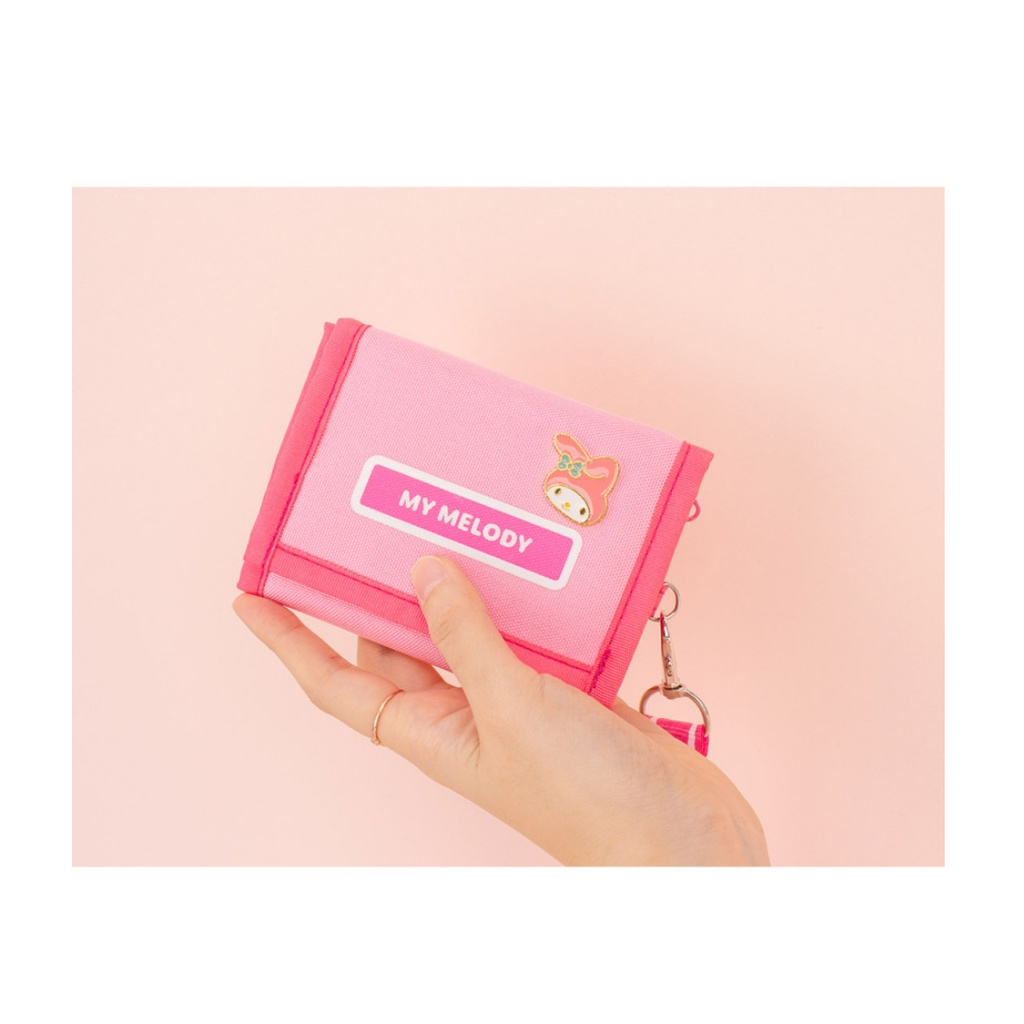 [Winghouse] Ví Trẻ Em 3 Lớp SANRIO MyMelody Màu Hồng