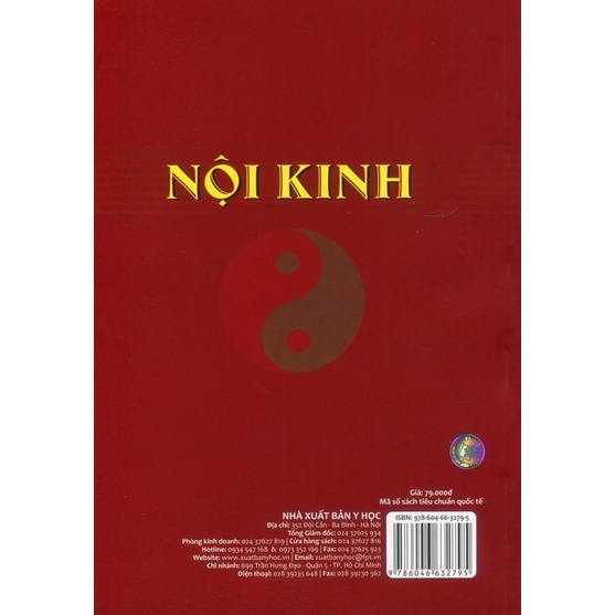 Sách - Nội kinh ( Trường Đại học Y Hà Nội)