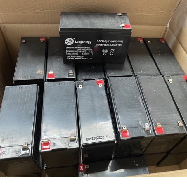 ĂC QUY điện 12V 8AH dùng cho bình phun