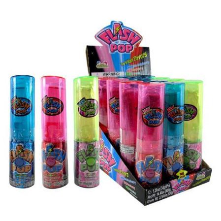 [HOT] [Sale]combo 3 chiếc Kẹo Son Flash Pop ( có đèn phát sáng ) loại to 34g - Mỹ