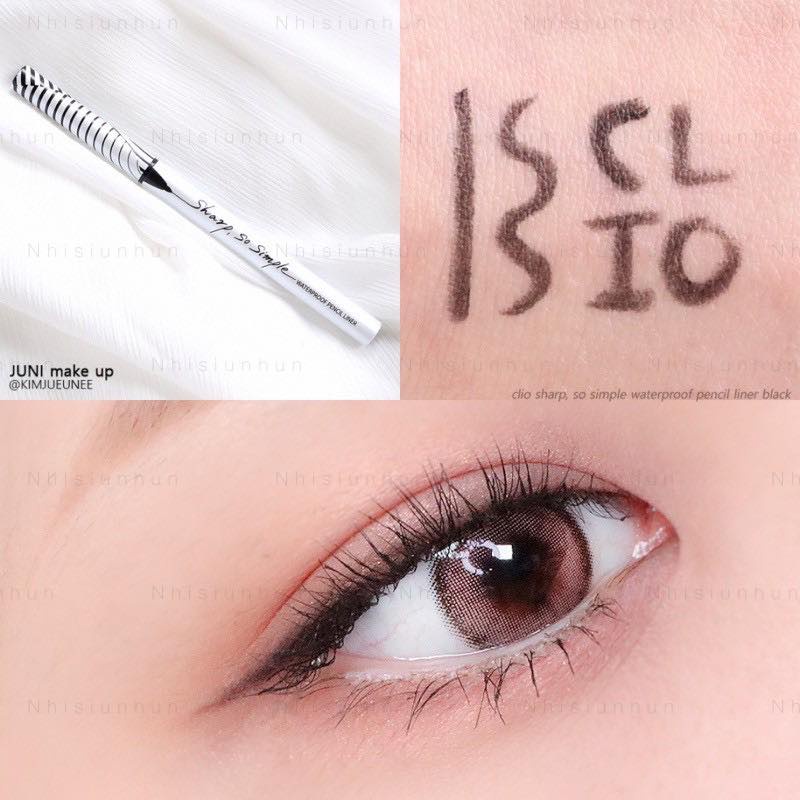 Chì kẻ mắt Clio Sharp So Simple Waterproof Pencil Liner