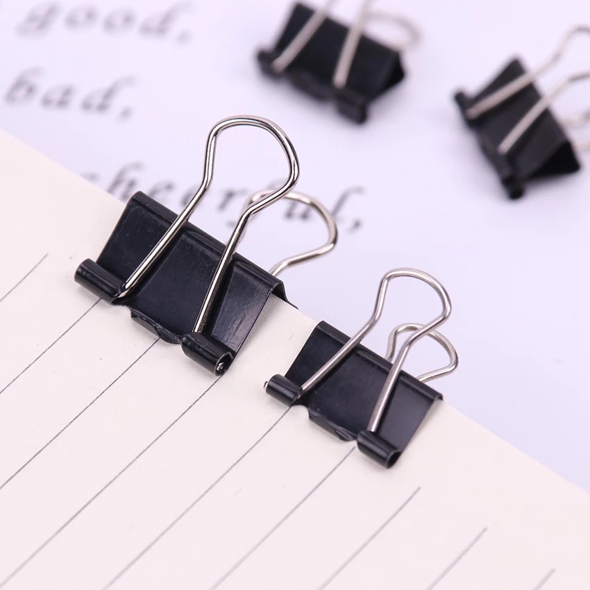 Kẹp bướm đen  ECHO / SLECHO , Kẹp giấy các cỡ 15mm / 19mm / 25mm / 41mm