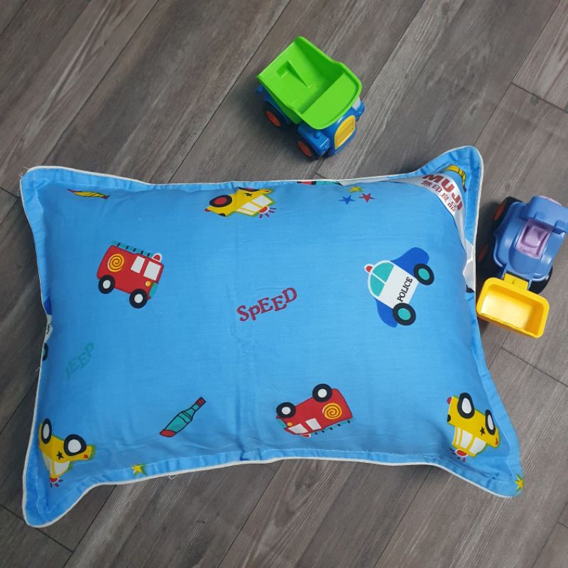 Gối trẻ em / gối cho bé Muji vải cotton mềm mát