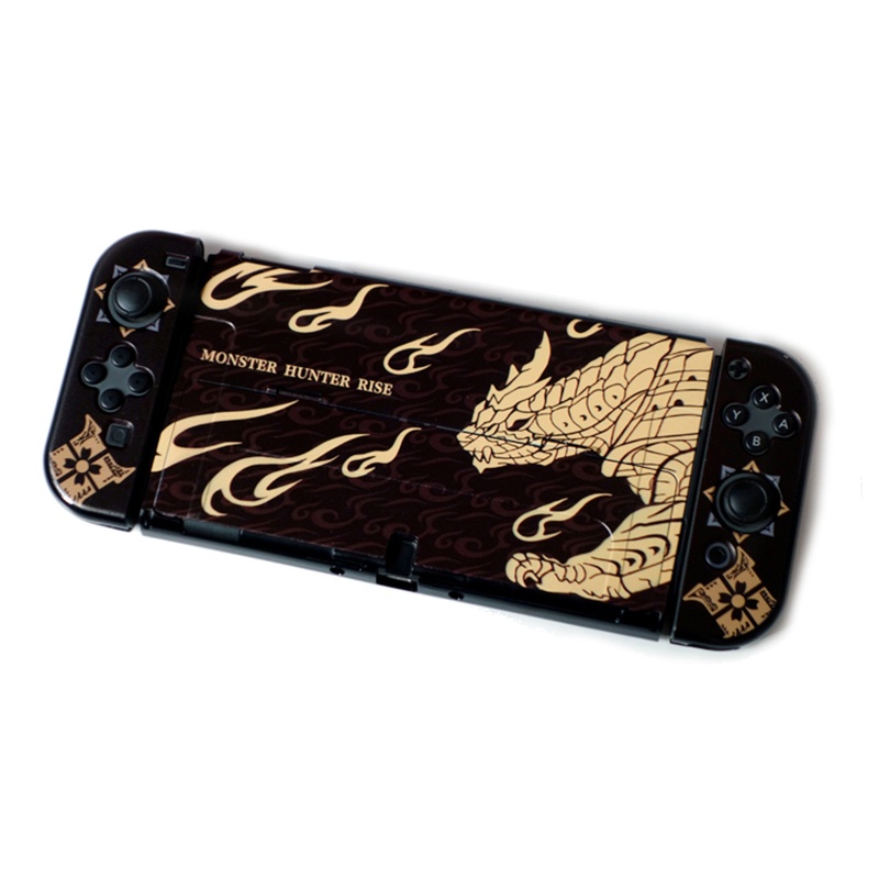 Vỏ Bọc Bằng Nhựa Bảo Vệ Cho Tay Cầm Chơi Game Switch OLED