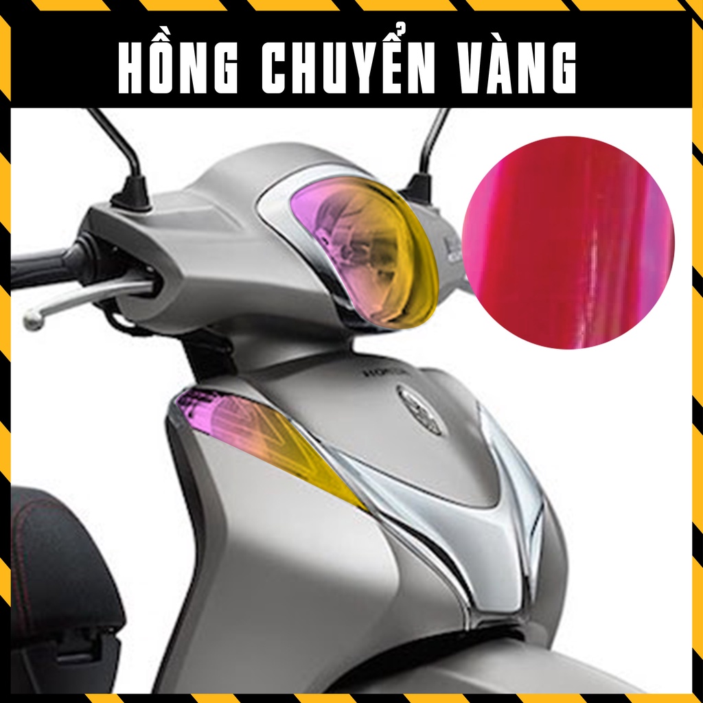 Miếng Dán Choá Đèn SH Mode 2015 - 2019 Màu Titan Cực Chất | Decal Đèn Xe Đẹp, Cắt Sẵn Dễ Dán