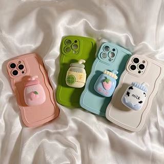 Ốp Điện Thoại In Hình Bình Sữa Em Bé Cho IPhone 13 12 11 Pro Max X XR XS Max 7 8 Plus
