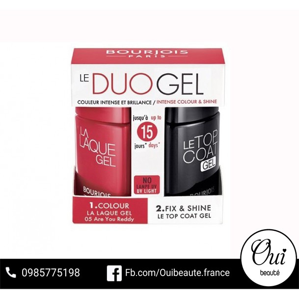 Sơn móng tay Bourjois Le Duo Gel 10ml Ouibeaute