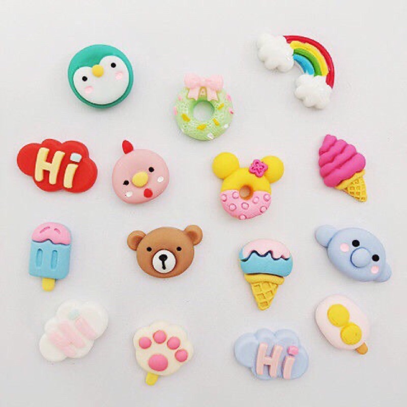 Combo hình dán ba chiều, hình dán 3D trang trí bình nước | BigBuy360 - bigbuy360.vn