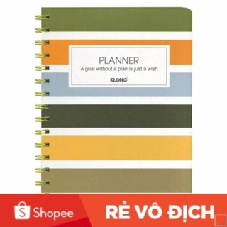 Sổ kế hoạch planner lò xo kép a5 72,4g/m2; ms: 945