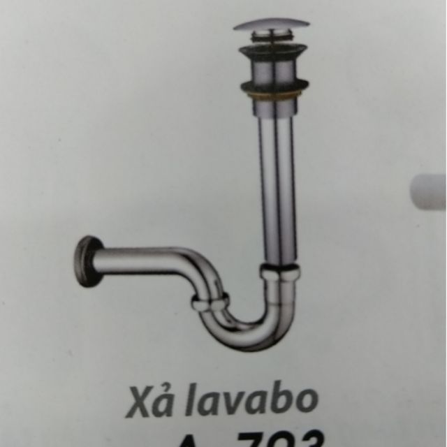 Xả lavabo kiếng, xả lavabo không xả tràn