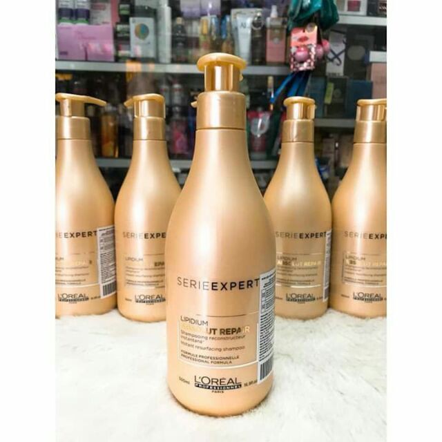 DẦU GỘI LOREAL PHỤC HỒI 3 TÁC ĐỘNG ABSOLUTE REPAIR: 500ML