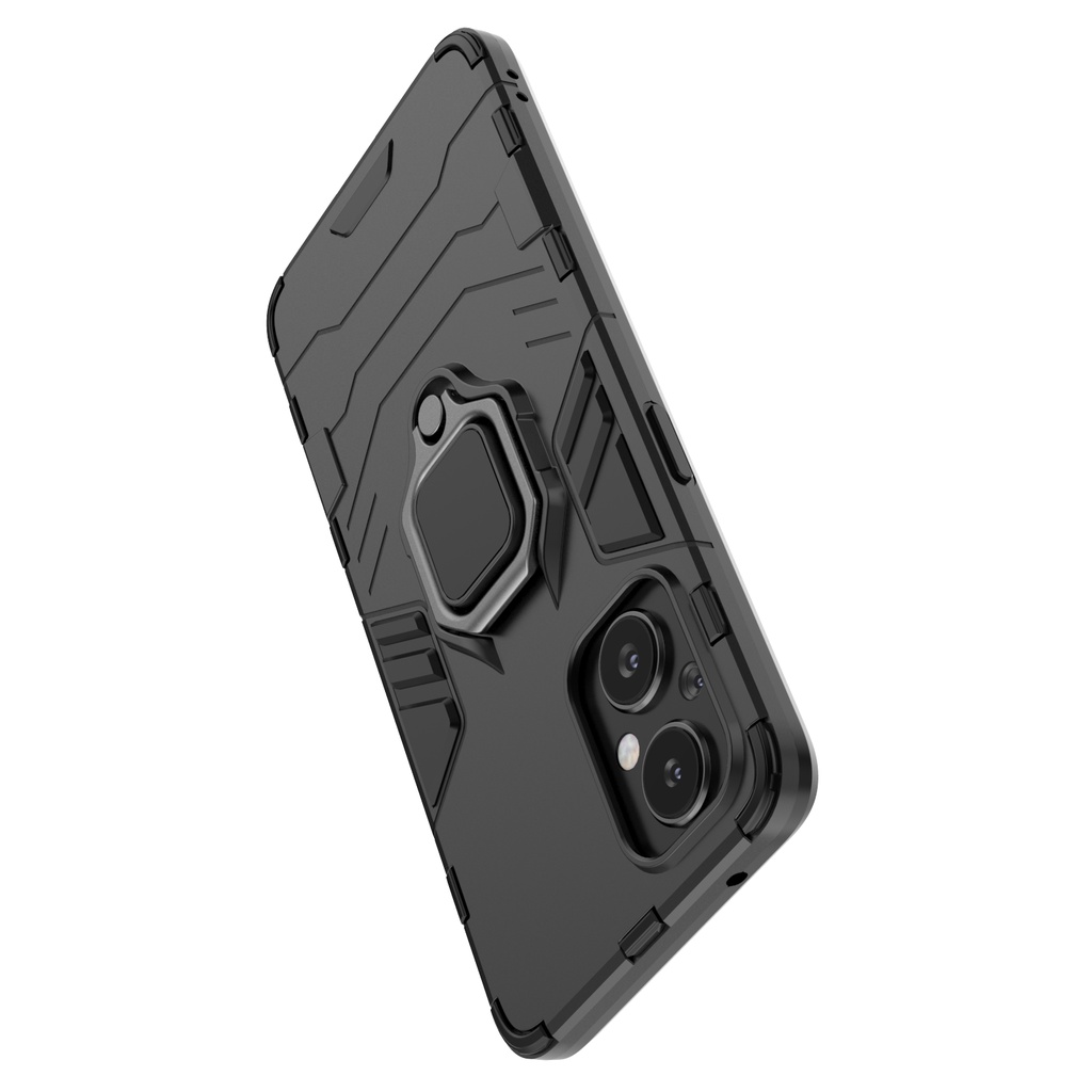 Ốp lưng Oppo Reno 7 Z 5G Iron Man Iring chống sốc giá đỡ xem phim kiêm nhẫn hút ô tô