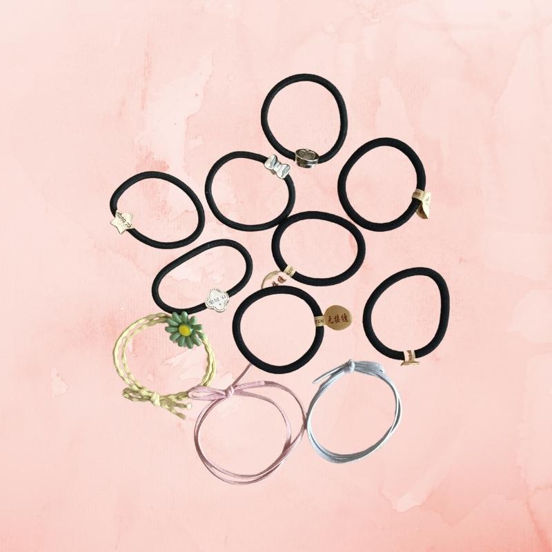 RANDOM - Dây chun buộc tóc dễ thương - Quà tặng OLUKA