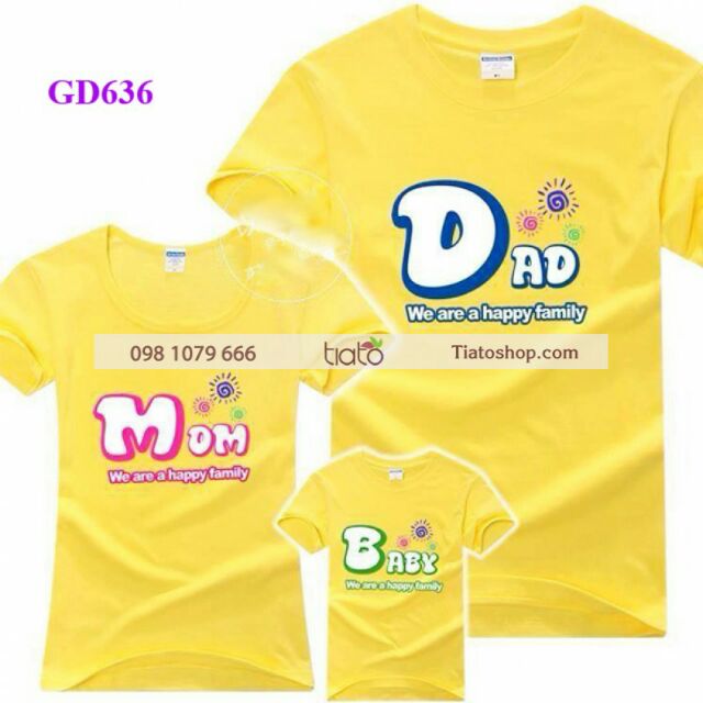 Áo thun gia đình