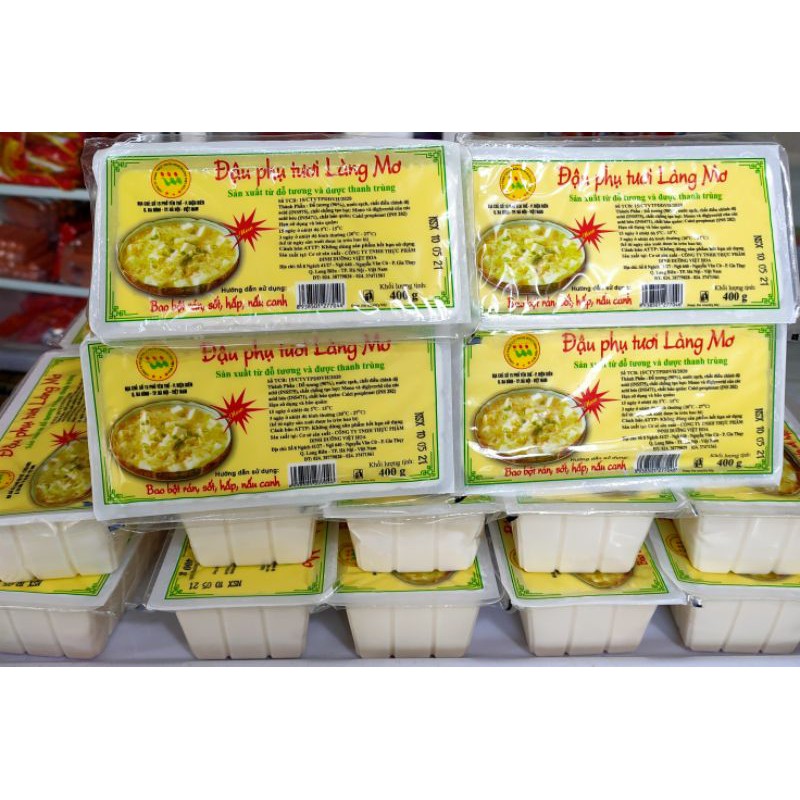 Đậu phụ tươi Nàng Mơ 400gr
