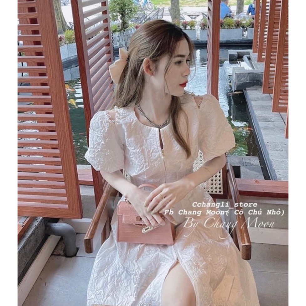 ❤️❤️ SIÊU PHẨM VÁY GẤM HOA KHOÁ NGỌC . Em váy gấm hoa dáng dài này đi tiệc thì siêu ăn điểm -LĐ