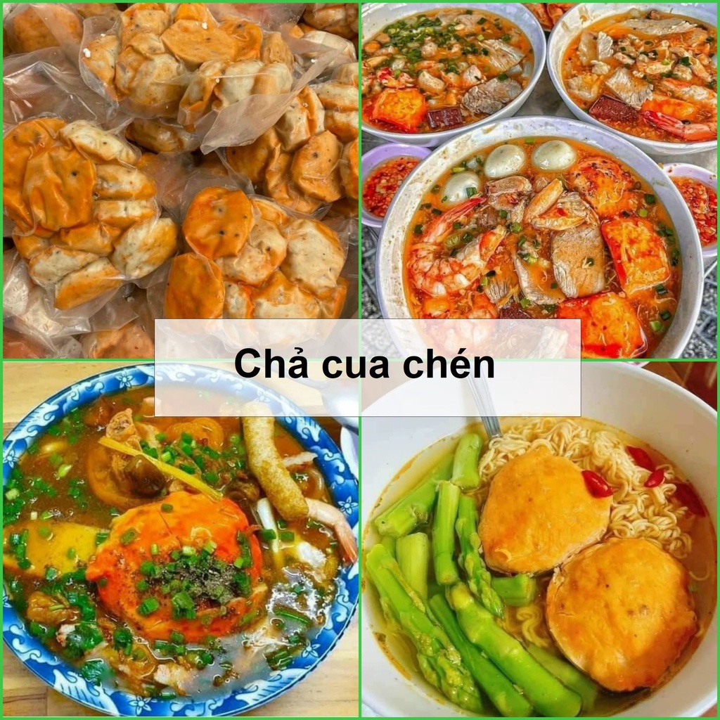 1 Kg Chả Cá, Chả Cốm, Chả Cua, Chả Da Heo, Chả Mai Ghẹ, Chả Mực, Chả Ram Tôm