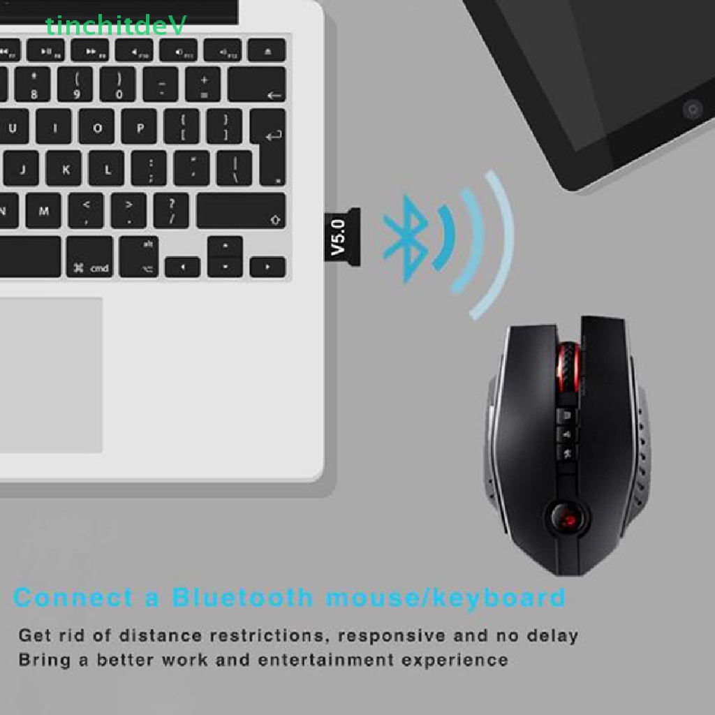 Usb bluetooth 5.0 Nhận Tín Hiệu Không Dây 5.0 Cho Máy Tính [Mới]
