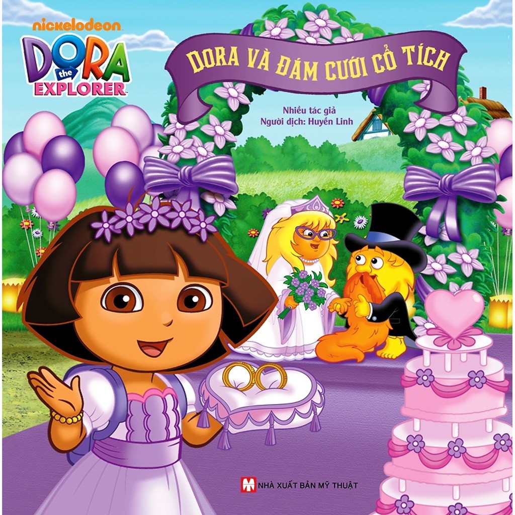 Sách - Dora The Explorer - Dora Và Đám Cưới Cổ Tích
