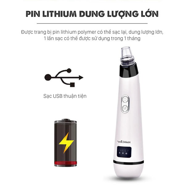 Máy Hút Mụn Cầm Tay Mini Haili Care Chính Hãng | BigBuy360 - bigbuy360.vn