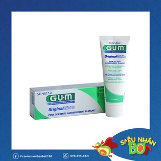 Kem Đánh Răng Sunstar Gum Original White 75ml
