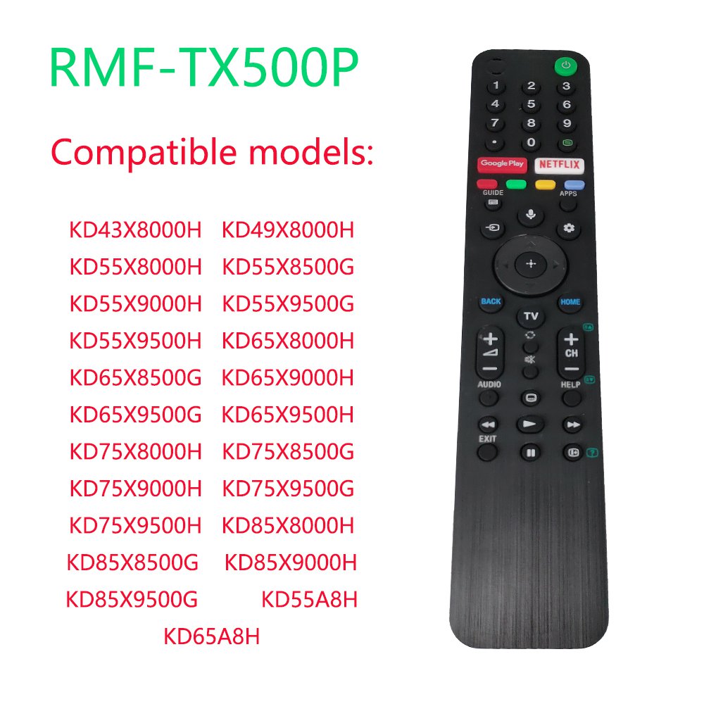 Sony RMF-TX500P mới có điều khiển bằng giọng nói Netflix Google Play sử dụng cho SONY 4K UHD Android