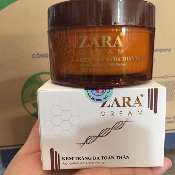 Kem dưỡng trắng da toàn thân Zara chính hãng 120g