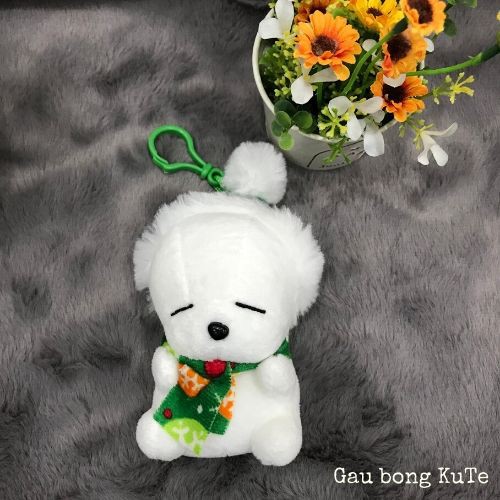 Gấu bông - Hí Mashimaro móc khóa, treo nôi