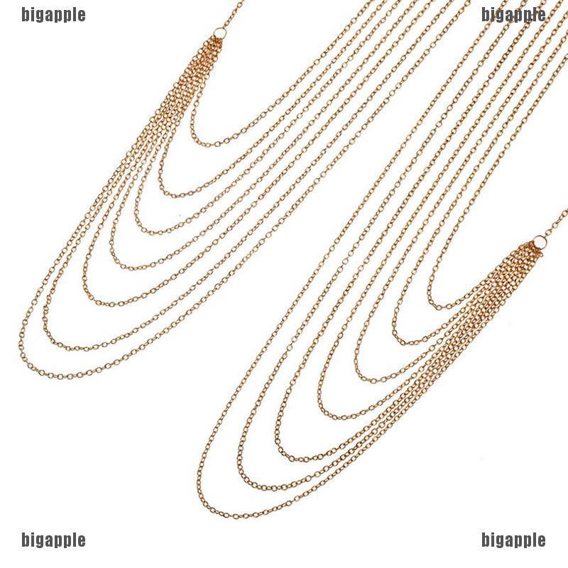 Dây chuyền cơ thể bằng hợp kim dài thời trang dành cho nữ