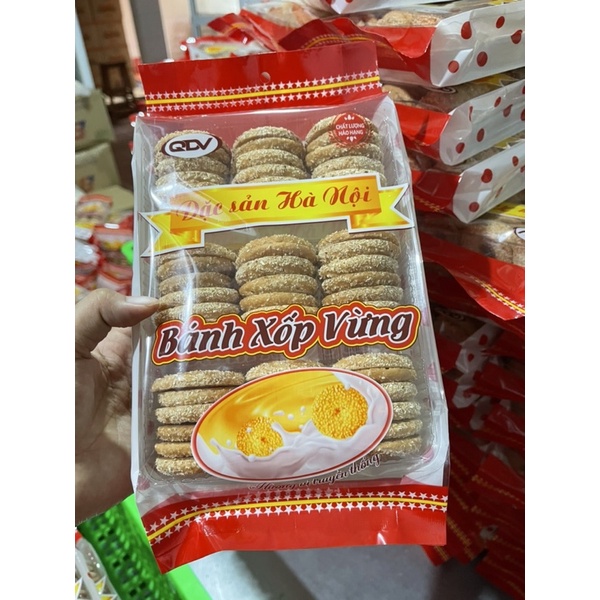 Bánh xốp vừng vị dừa nướng