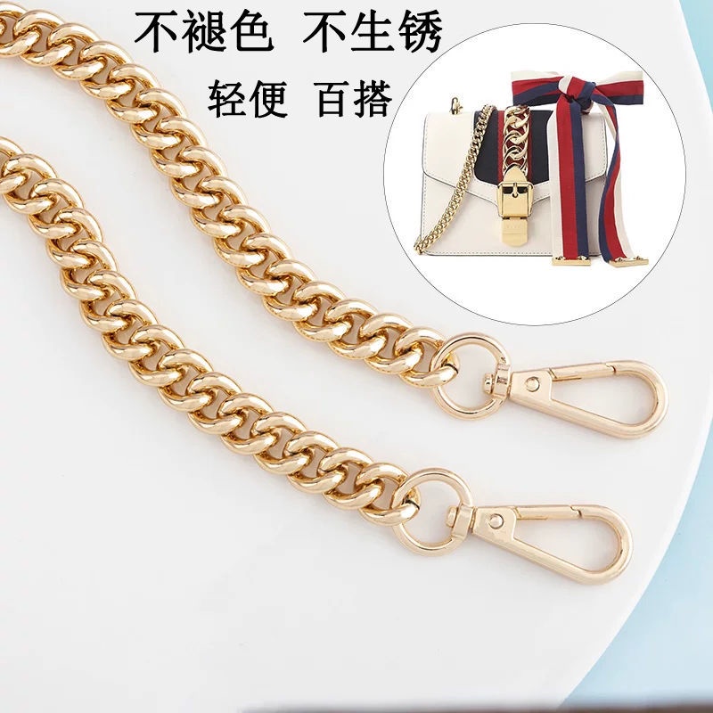 Dây Xích Bằng Kim Loại Nhôm Rộng 13mm Chất Lượng Cao Cho Túi Xách
