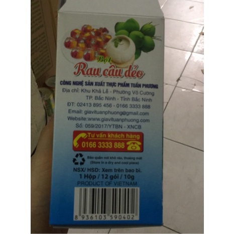 Bột Rau Câu Con Cá Dẻo