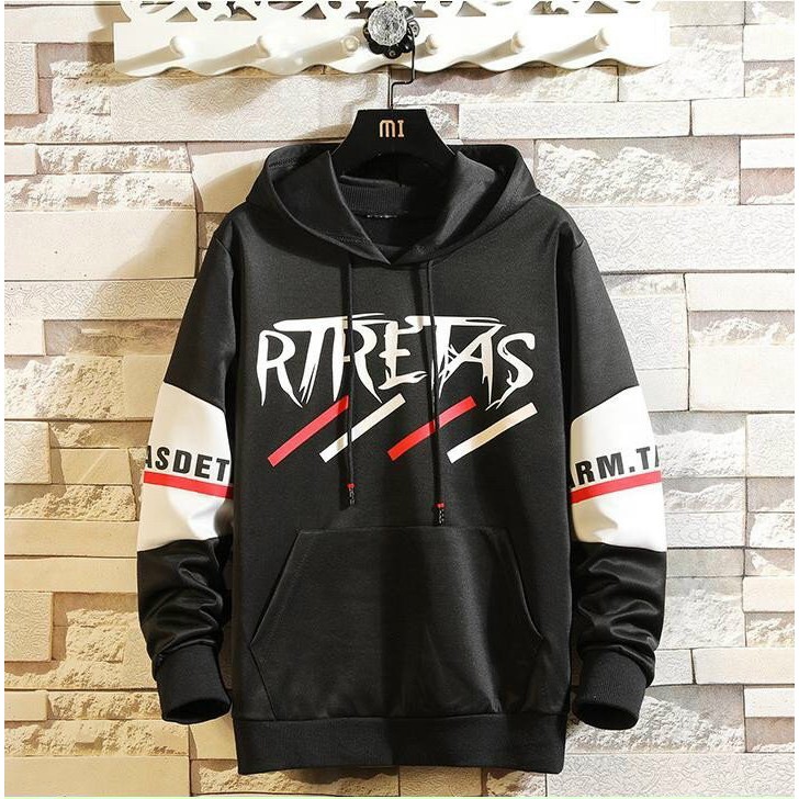 Áo Khoác Hoodie RTRETAS Phối Chữ Cực Chất Sweater unisex cao cấp bền màu 1Kenz