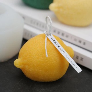 Khuôn Silicon Hình Qủa Chanh Vàng - Khuôn Làm Nến, Thủ Công, Handmade