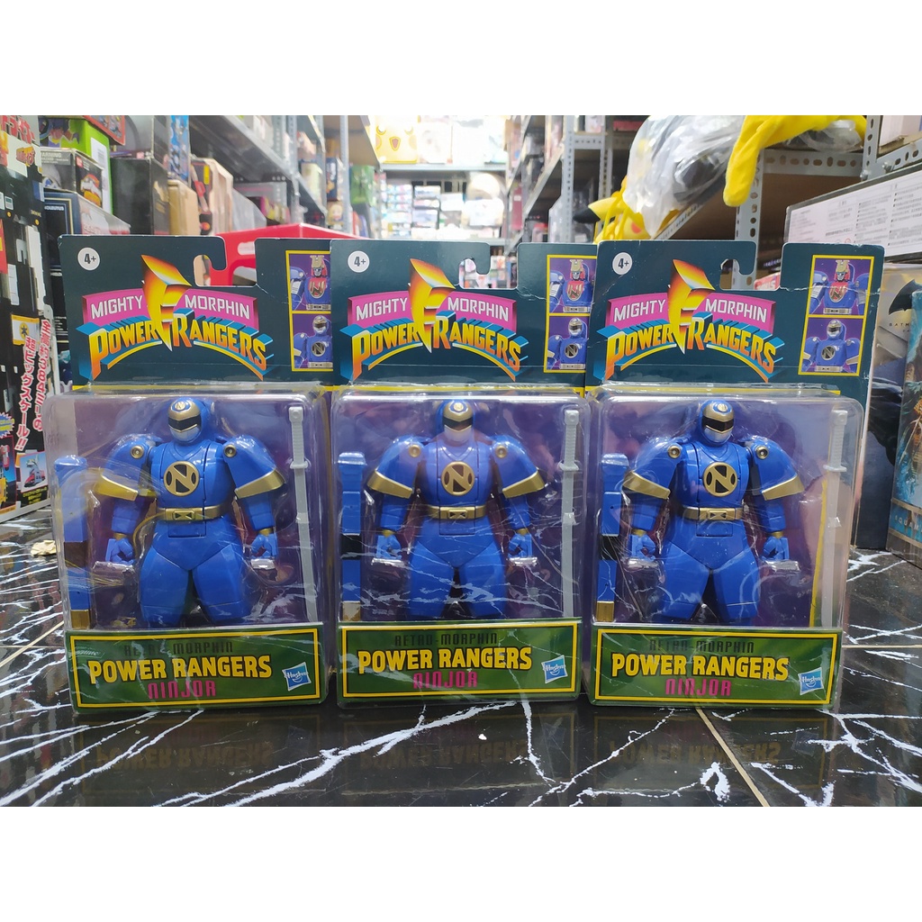 MÔ HÌNH MIGHTY MORPHIN POWER RANGERS RETRO