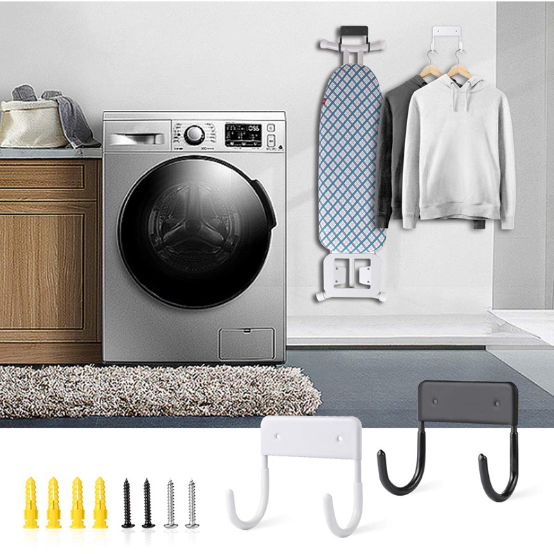 Set 2 Giá Đỡ Bảng Ủi Đồ Gắn Tường Tiện Dụng