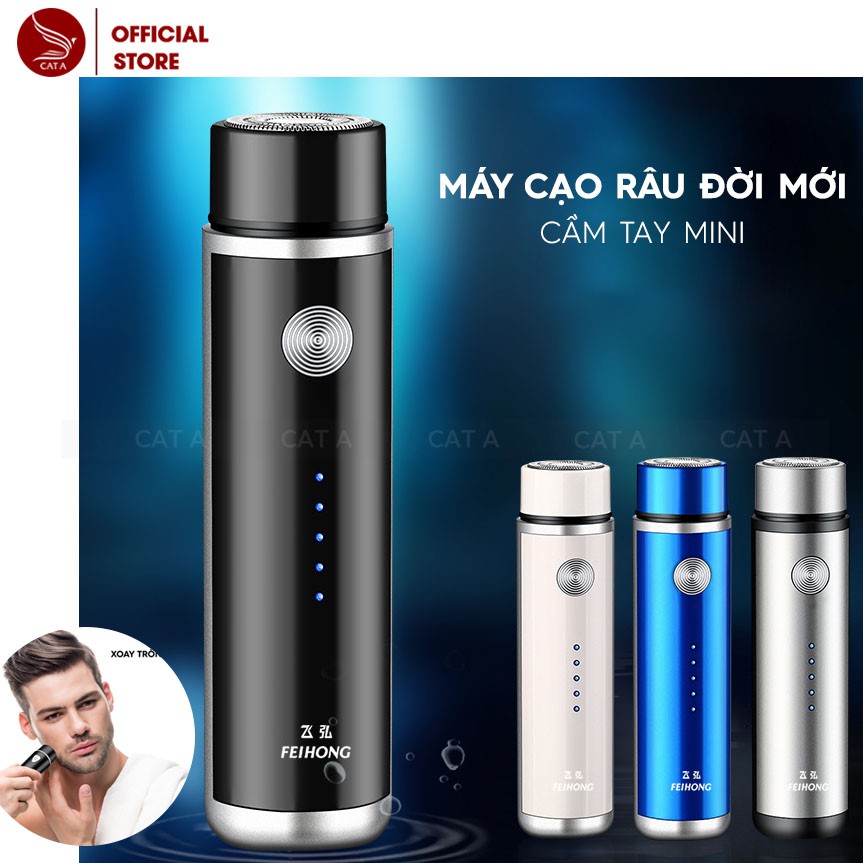 Máy Cạo Râu CAO CẤP cho nam nữ Mini- Sạc USB, linh hoạt, tiện dụng, đa năng- HÀNG CHÍNH HÃNG !