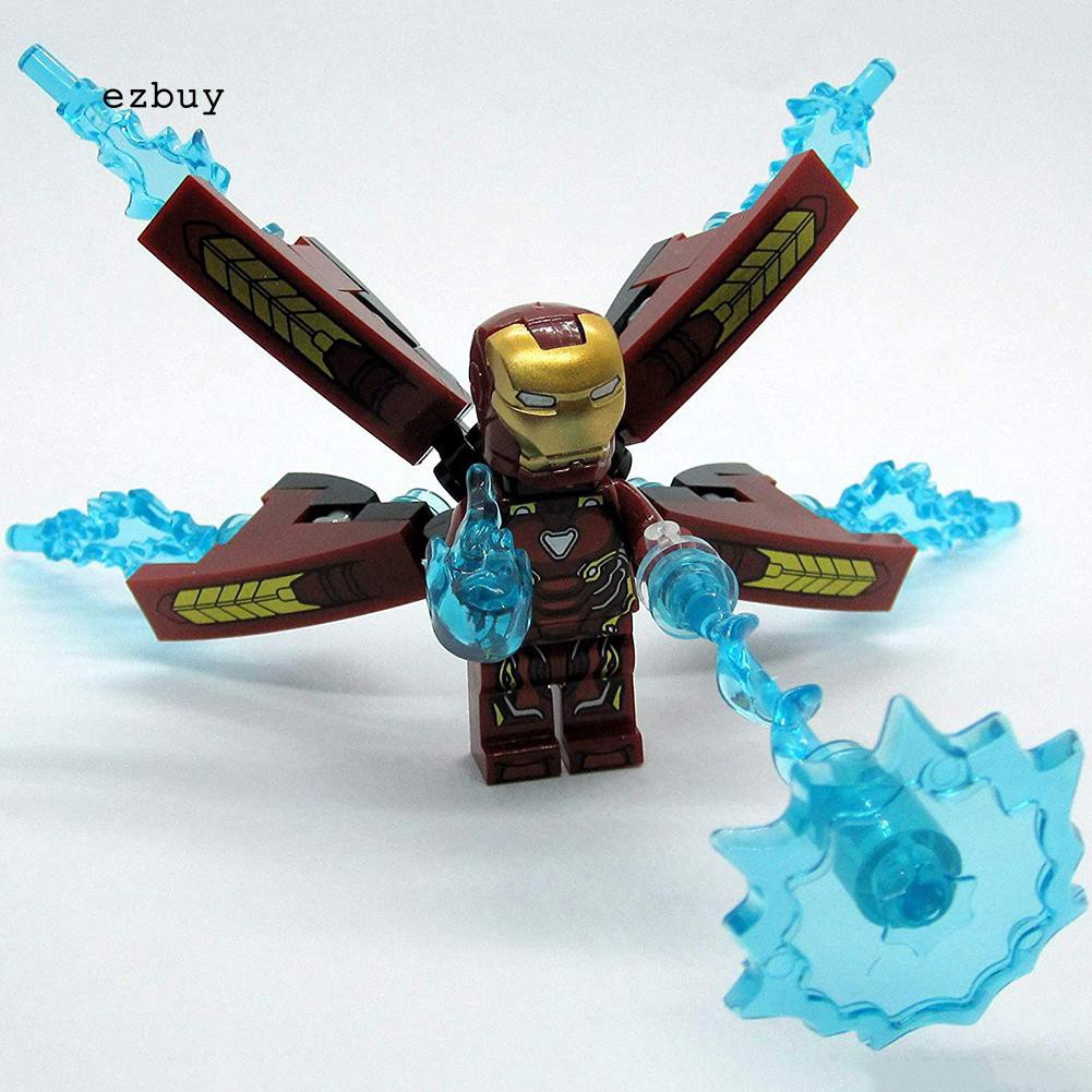 Mô hình đồ chơi DIY Iron Man Avengers độc đáo 2inch