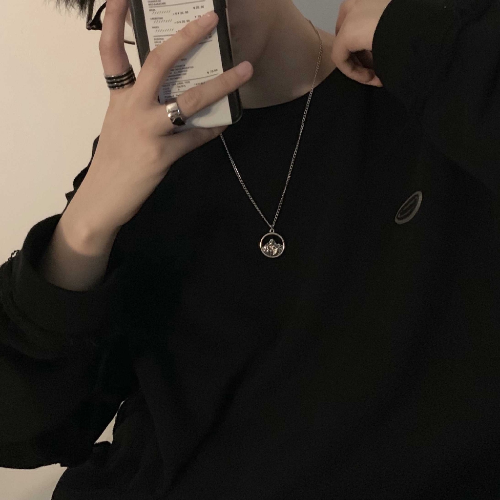 Dây chuyền hình cây phong cách Hàn Quốc xinh xắn dành cho nữ