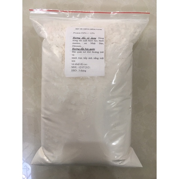 bột mì bông hồng xanh 3kg