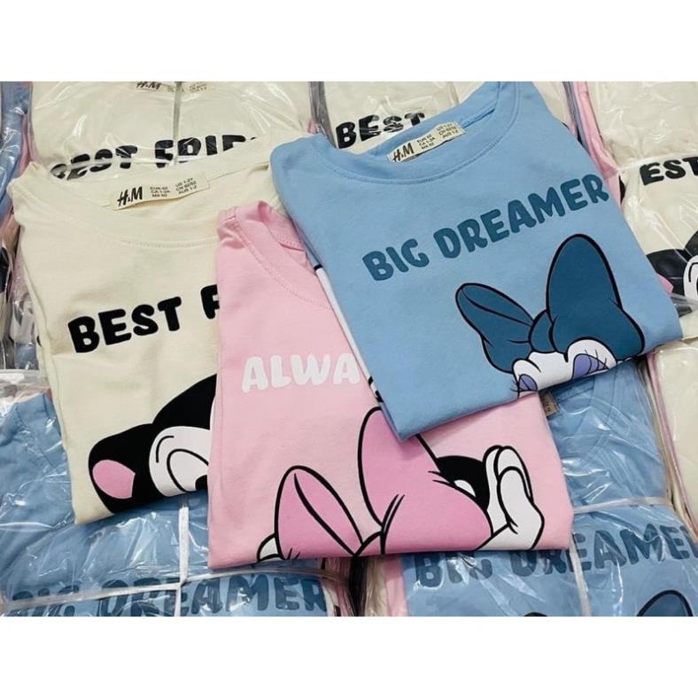 SÉT 3 ÁO PHÔNG BÉ GÁI MICKEY FRIEND