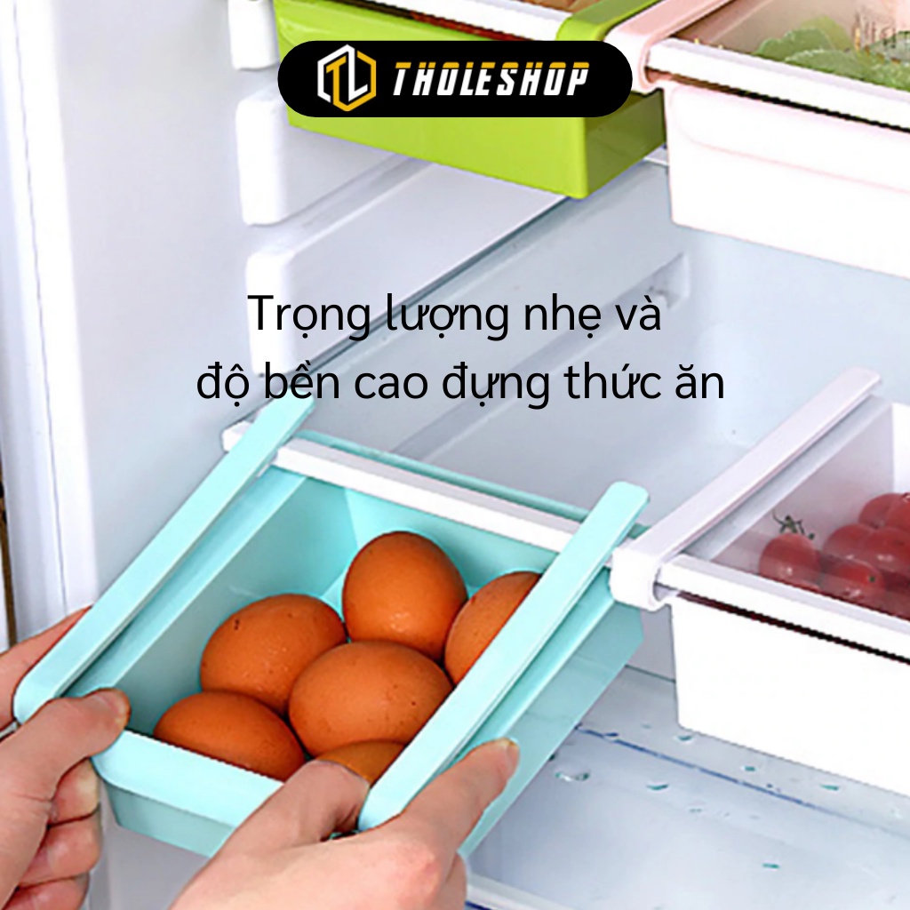 Khay Nhựa Tủ Lạnh - Rổ Kẹp Tủ Lạnh Thông Minh, Tiện Ích Tiết Kiệm Không Gian