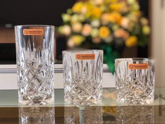 🇩🇪BỘ 18 CỐC PHA LÊ CAO CẤP NACHTMANN NOBLESSE - Sản xuất trực tiếp tại Đức- MADE IN GERMANY