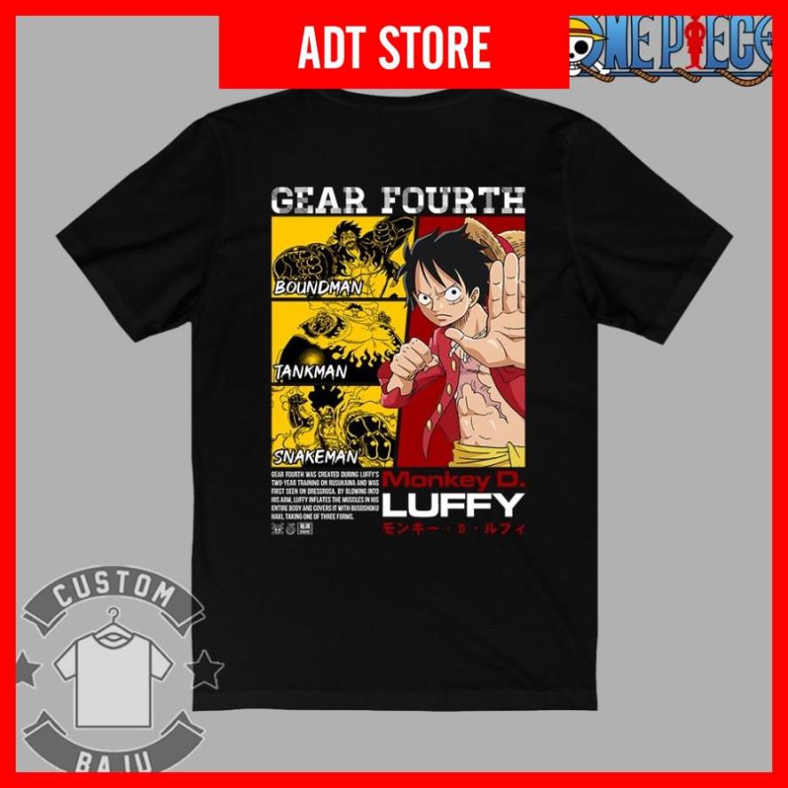 (SALE HOT) Áo thun in hình Monkey D. Luffy Gear Fourth Anime One Piece độc đẹp áo mát chất xịn 💥💥