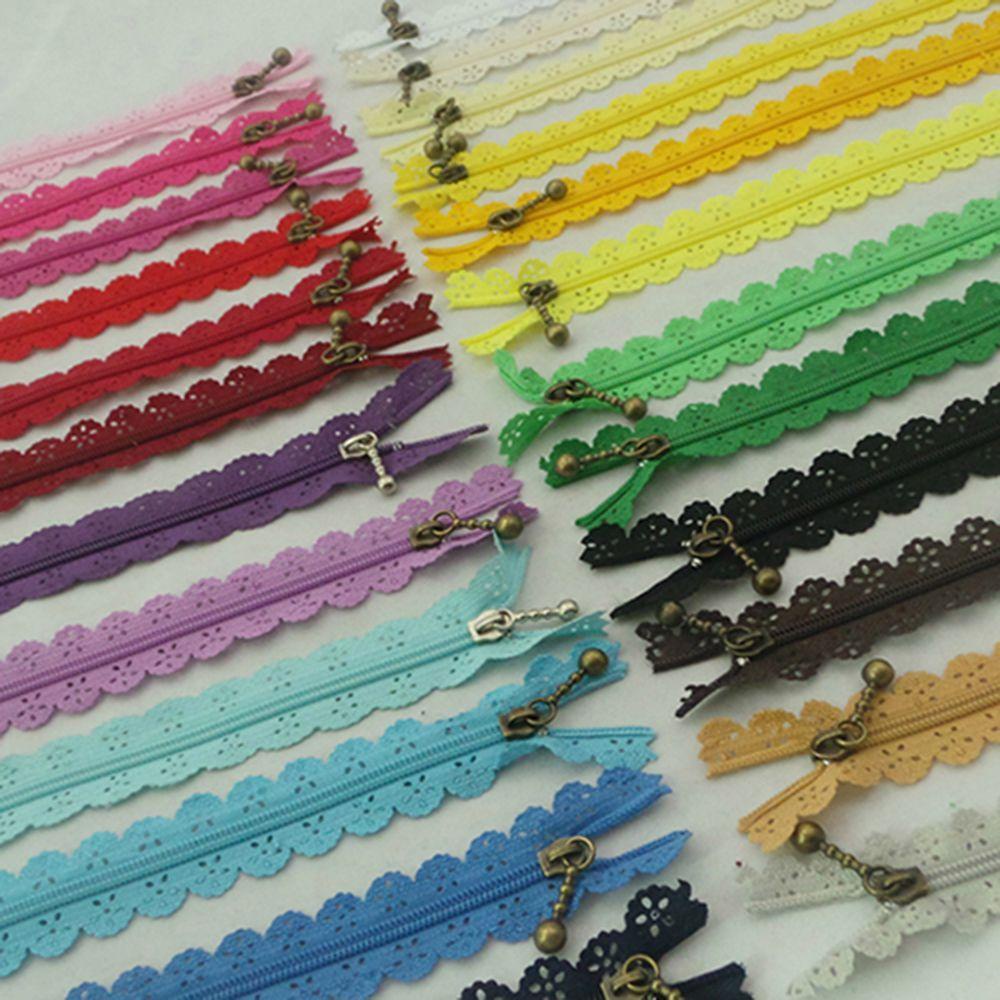Set 10 Túi Đựng Dụng Cụ Có Khóa Kéo Họa Tiết Dễ Thương