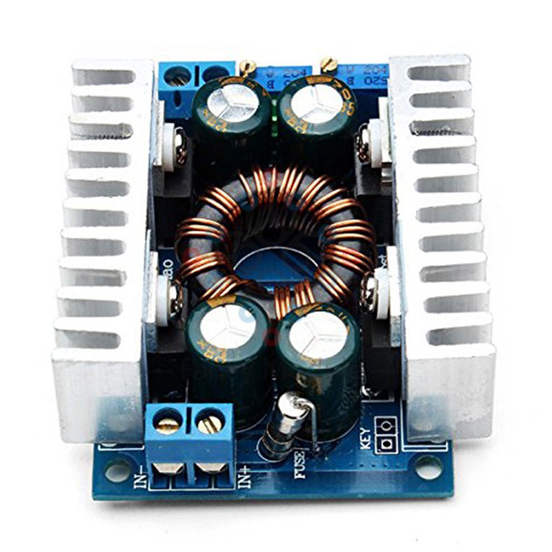 DC-DC 5-30V đến 1,25-30V 12V 24V 8A Có thể điều chỉnh tự động Bước lên Xuống Tăng cường Buck Bộ chuyển đổi điện Mô-đun Bộ điều chỉnh điện áp