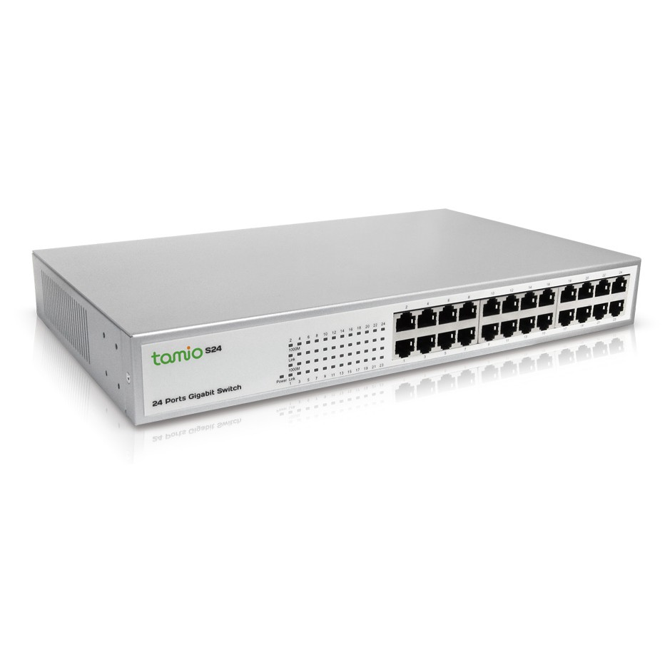 Bộ chia cổng mạng Switch 24 Port Gigabit Tamio S24