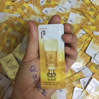 Combo 10 gói Kem chống nắng chống nhăn da Whoo