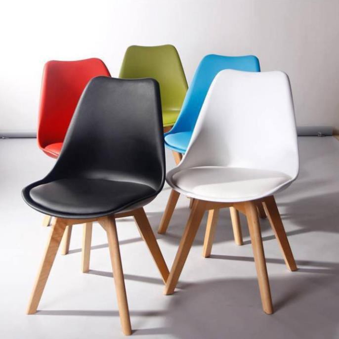 Ghế Đệm Chân Gỗ Eames