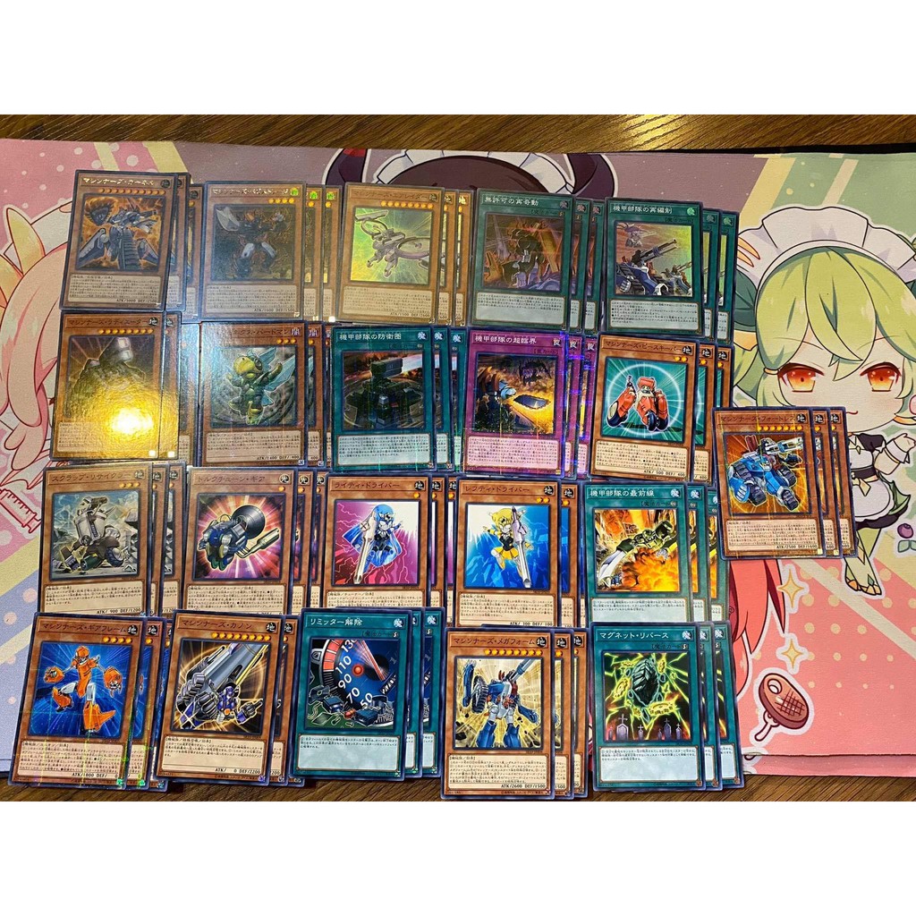 [ Dưa Hấu Yugioh ] Lá bài thẻ bài Set Machina 63 lá